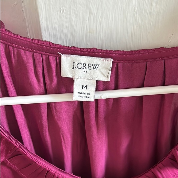 J. Crew Women's Purple Top - Picture 2 of 3